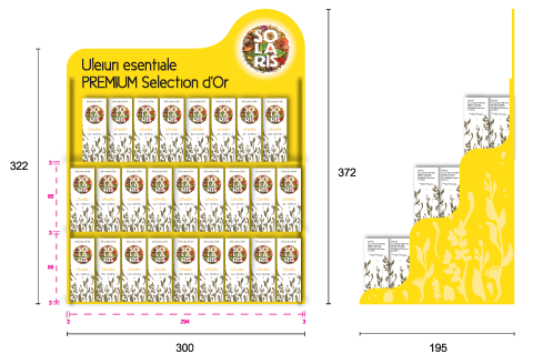 design stand produs si materiale promotionale pentru expunere