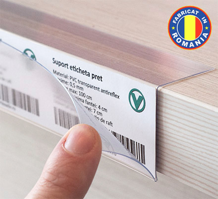 sina eticheta pret pentru raft