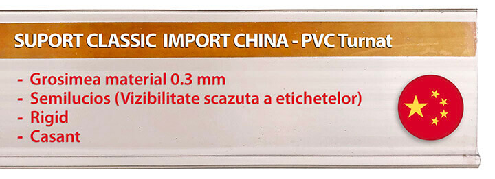 suport etichete China